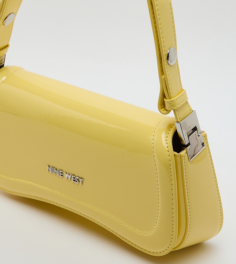 Logo Detail Flap Shoulder Bag