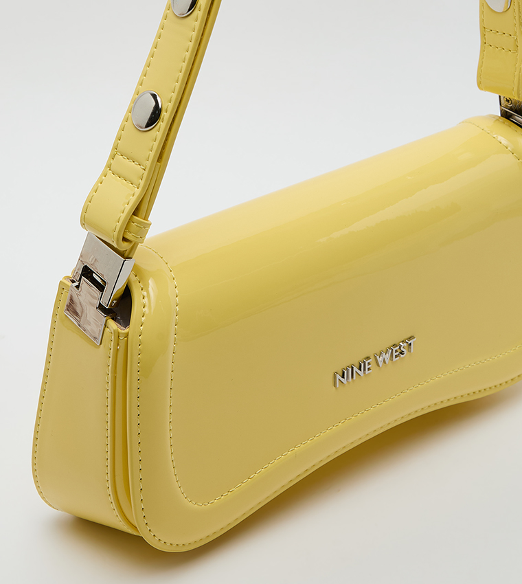 Logo Detail Flap Shoulder Bag
