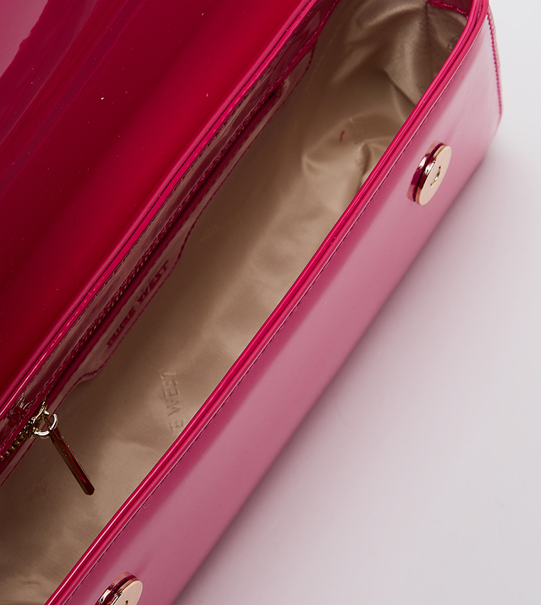 Logo Detail Flap Top-Handle Bag