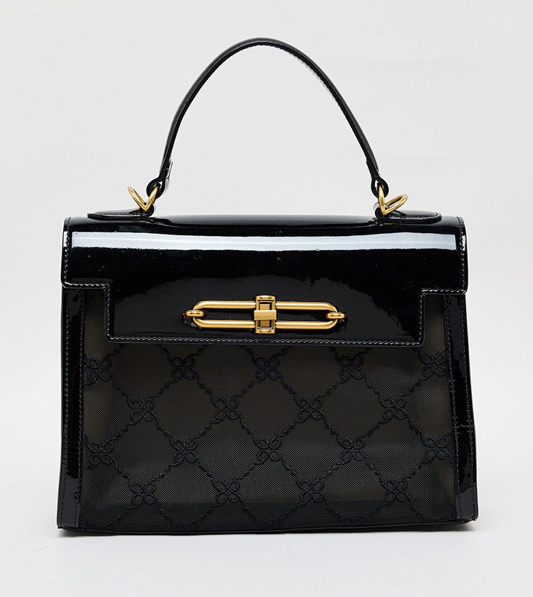 Patterned Handheld Bag