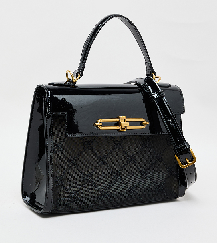 Patterned Handheld Bag