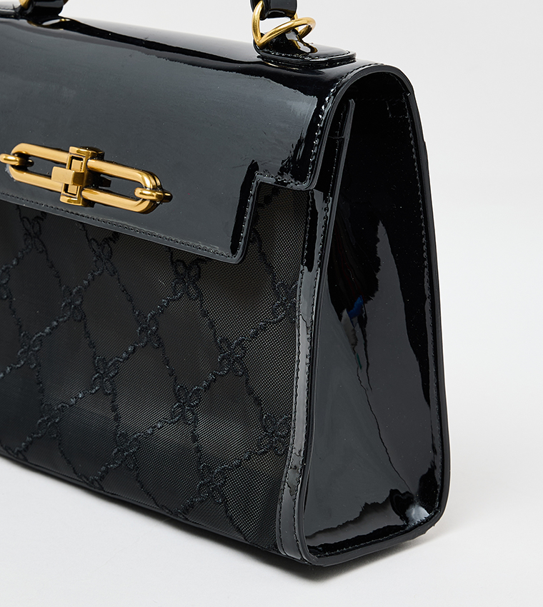 Patterned Handheld Bag