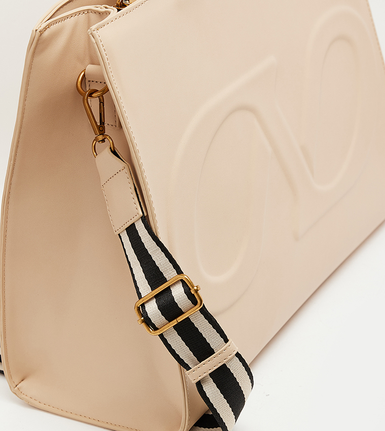 BOHO Logo Detail Tote Bag