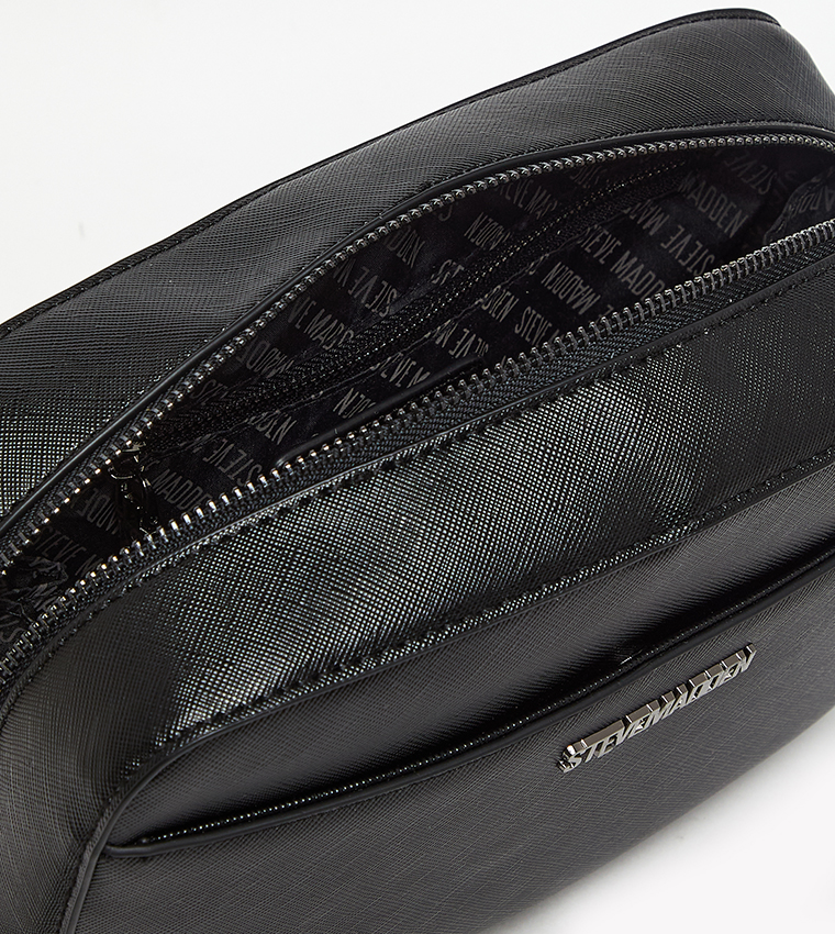 Textured Zip Toiletry Pouch