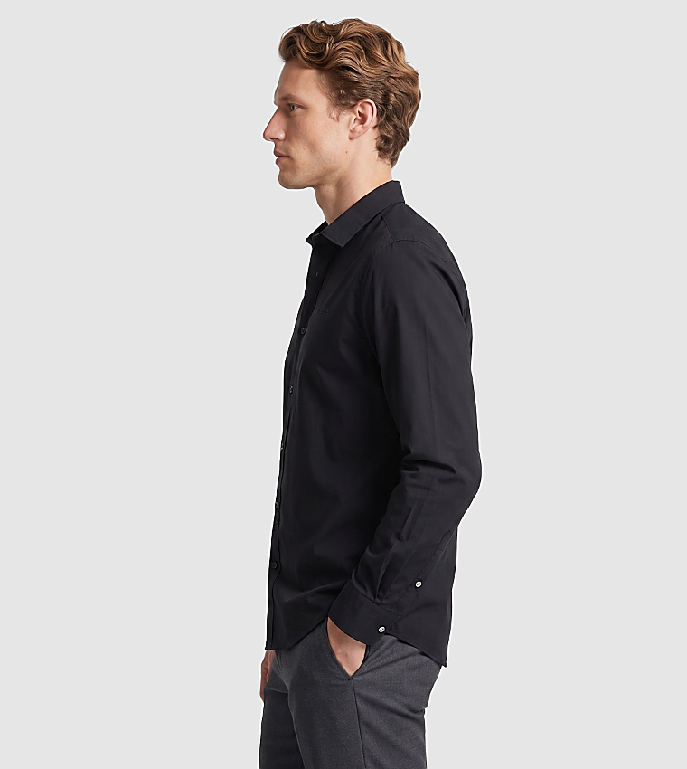 Solid Long Sleeves Shirt