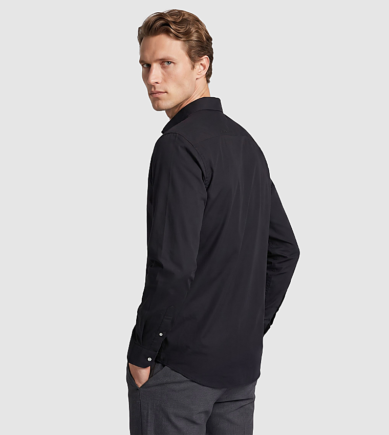 Solid Long Sleeves Shirt