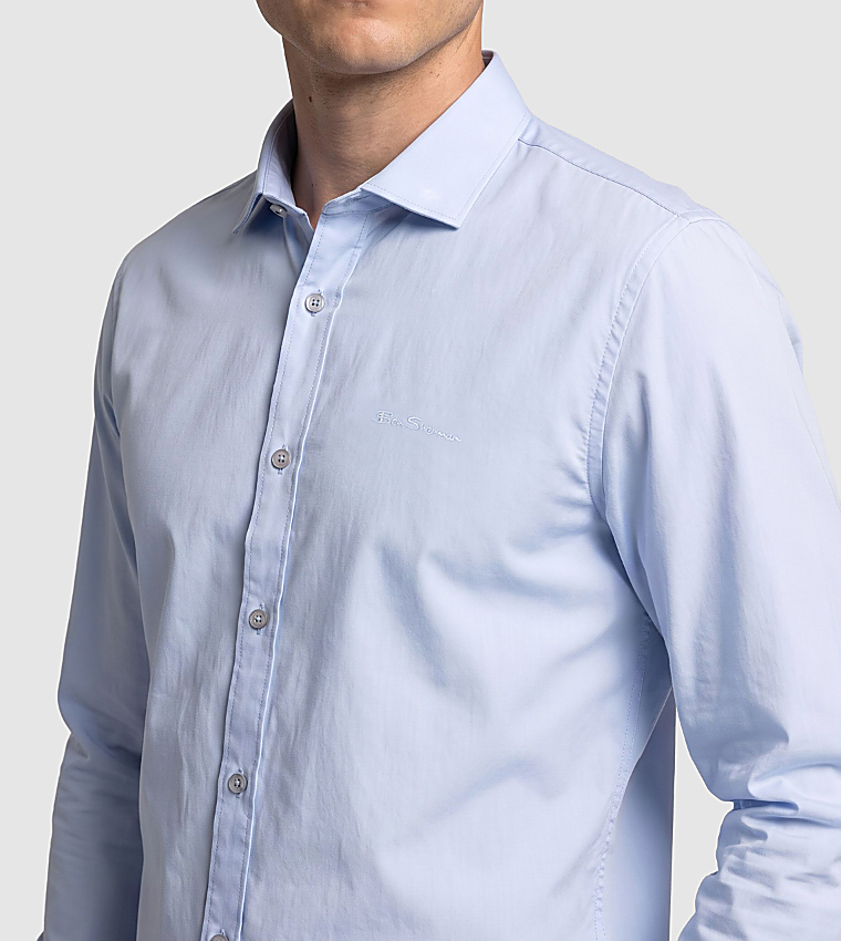 بن شيرمان  أكمام طويلة - أزرق Long Sleeves