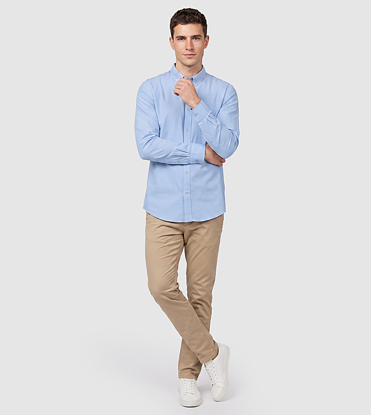 Solid Long Sleeves Shirt