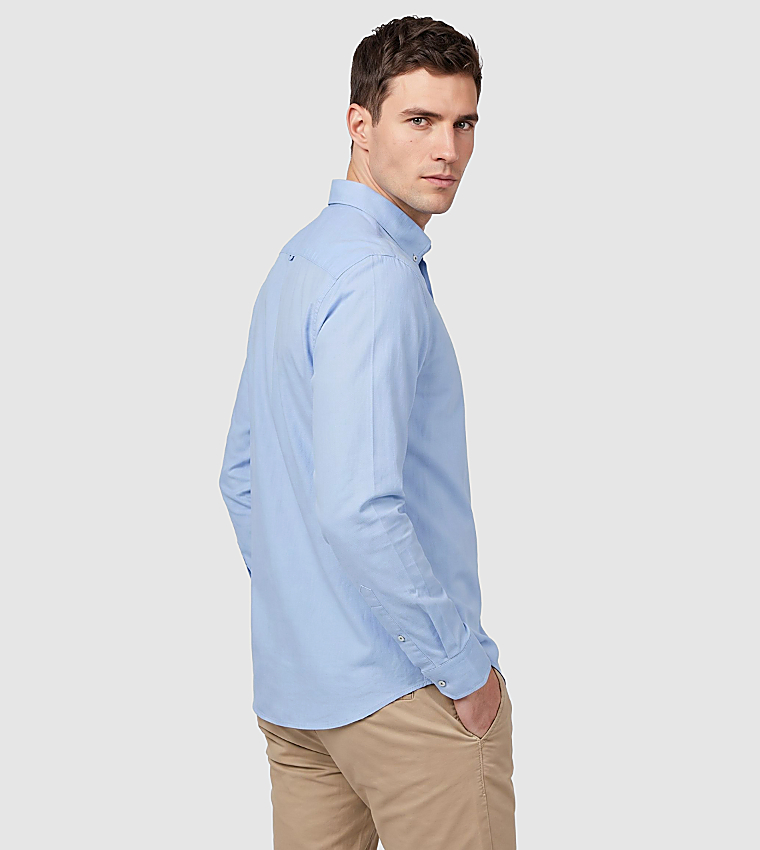 Solid Long Sleeves Shirt