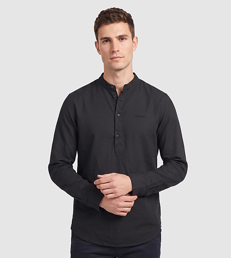 Solid Long Sleeves Shirt