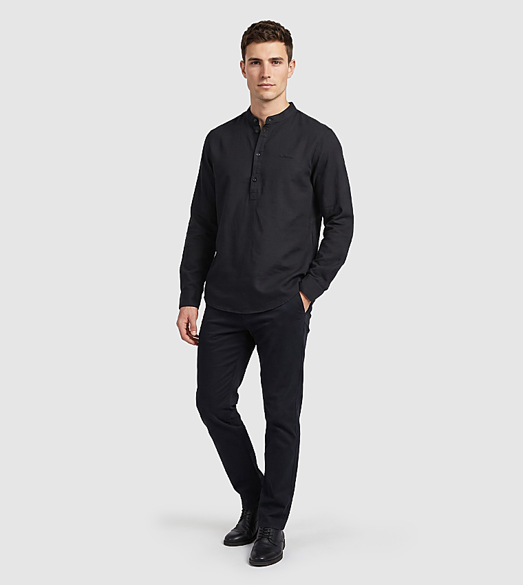 Solid Long Sleeves Shirt
