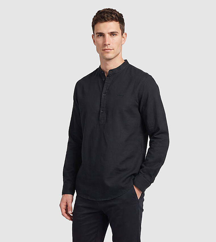 Solid Long Sleeves Shirt