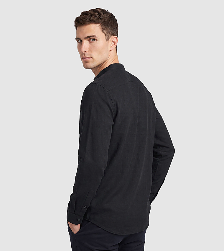 Solid Long Sleeves Shirt