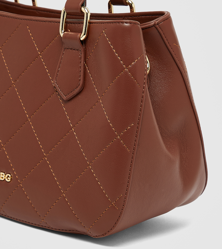 بي سي بي جي  حقائب ساتشل  - بني  Satchel Bags