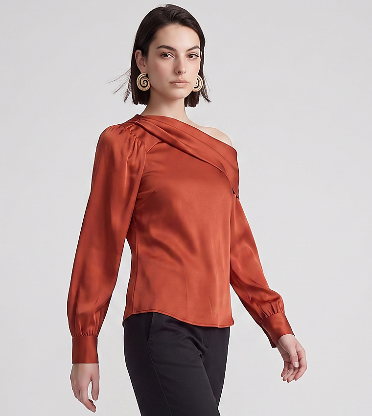 بي سي بي جي  توبات كاجوال  - برتقالي  Casual Tops