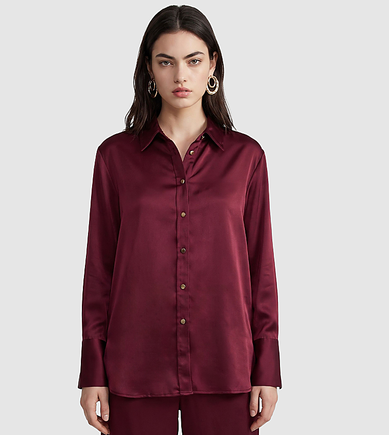 Solid Long Sleeves Shirt