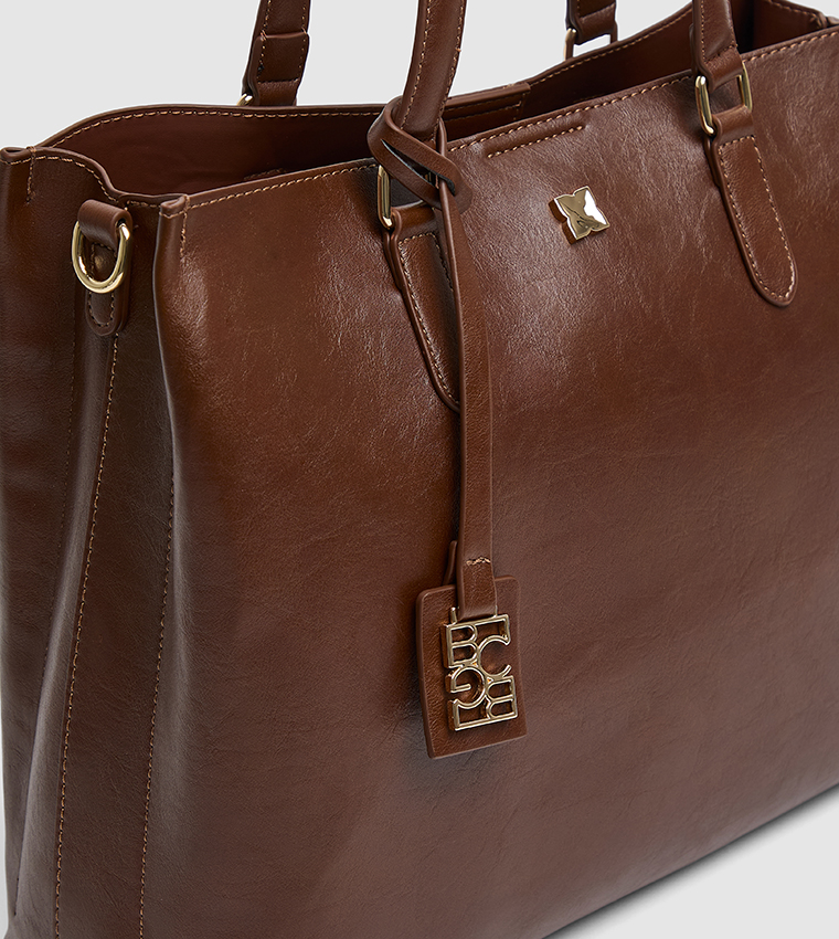 BCBG  Tote Bags - Brown Tote Bags