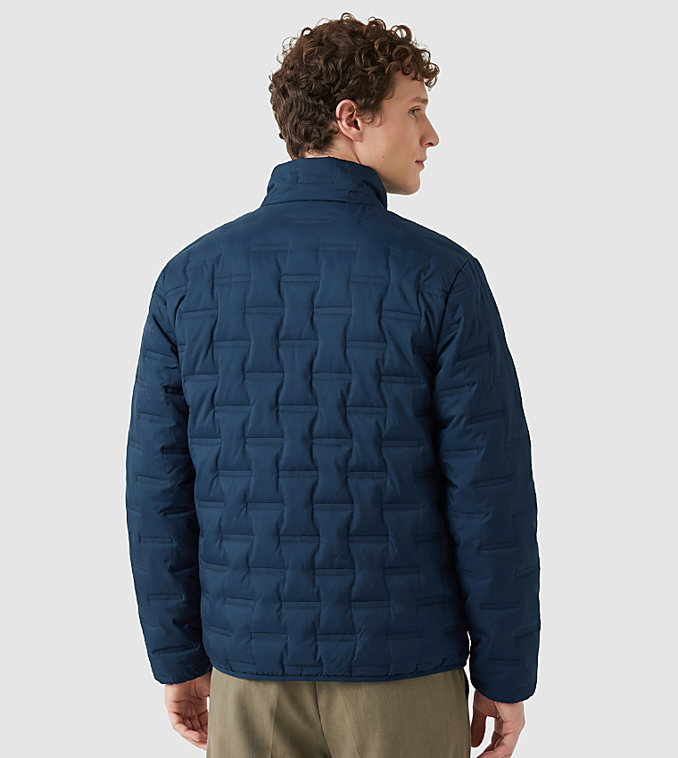Quilted High Neck Puffer Jacket