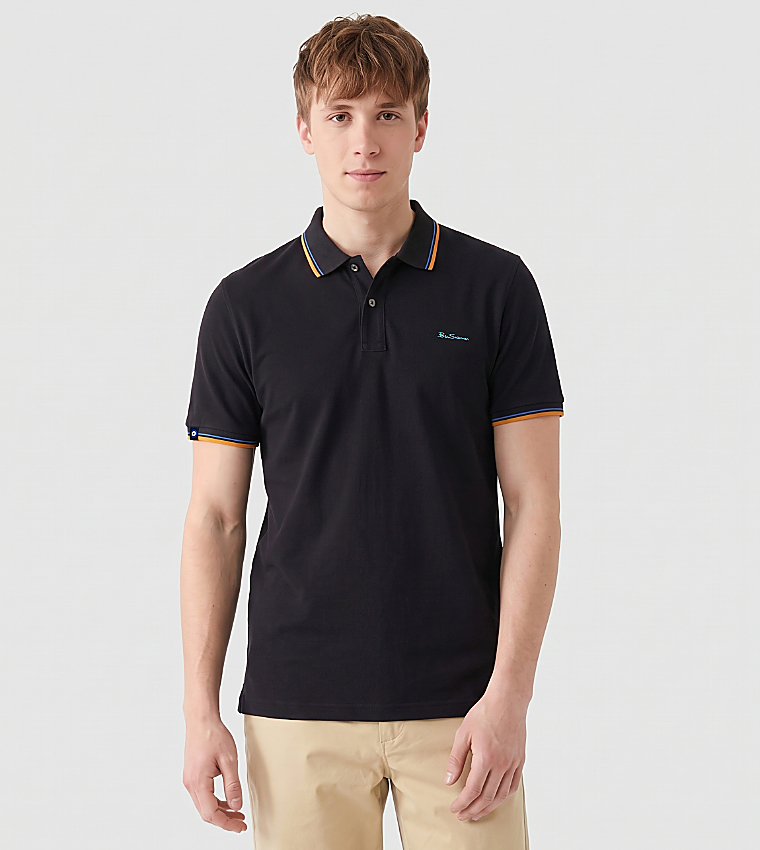 Solid Short Sleeves Polo T-Shirt