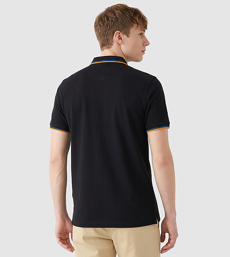Solid Short Sleeves Polo T-Shirt