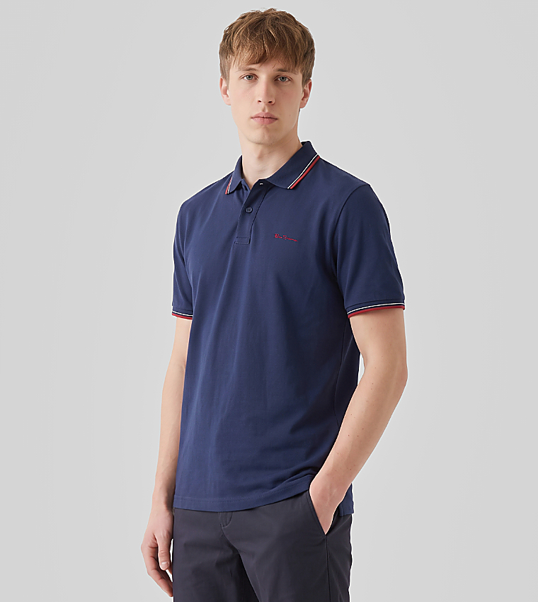 Solid Short Sleeves Polo T-Shirt