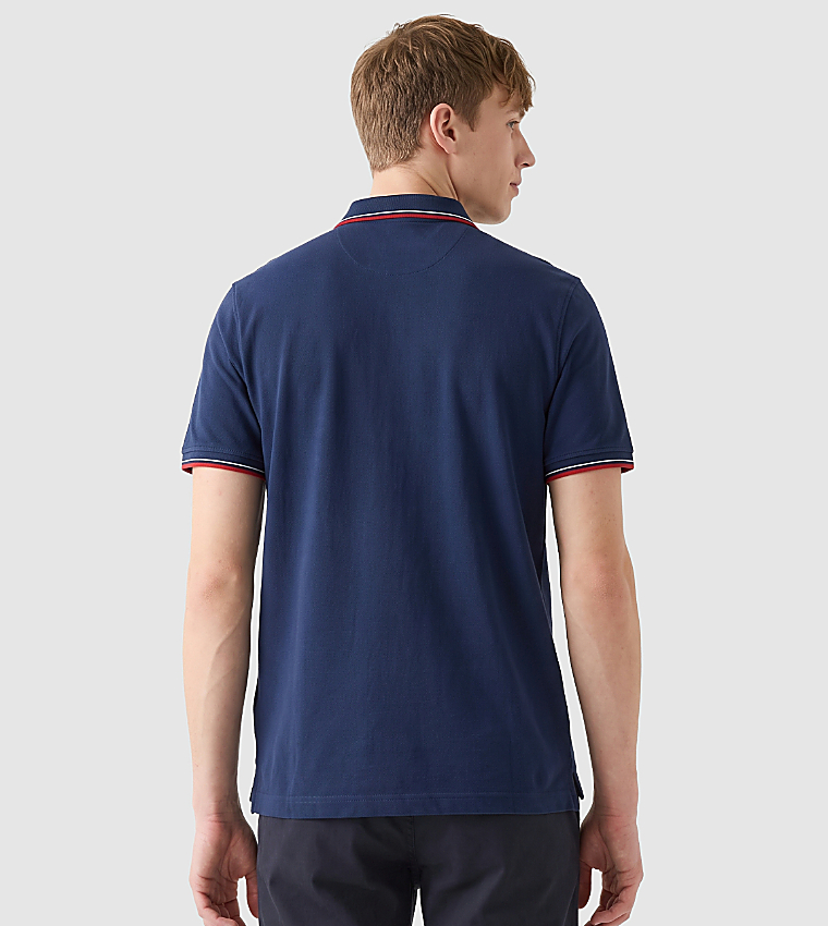 Solid Short Sleeves Polo T-Shirt