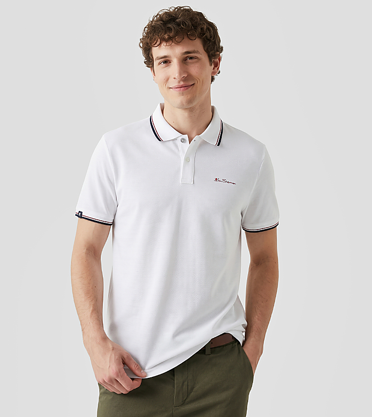 Solid Short Sleeves Polo T-Shirt