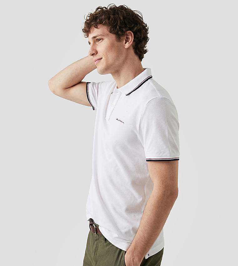 Solid Short Sleeves Polo T-Shirt
