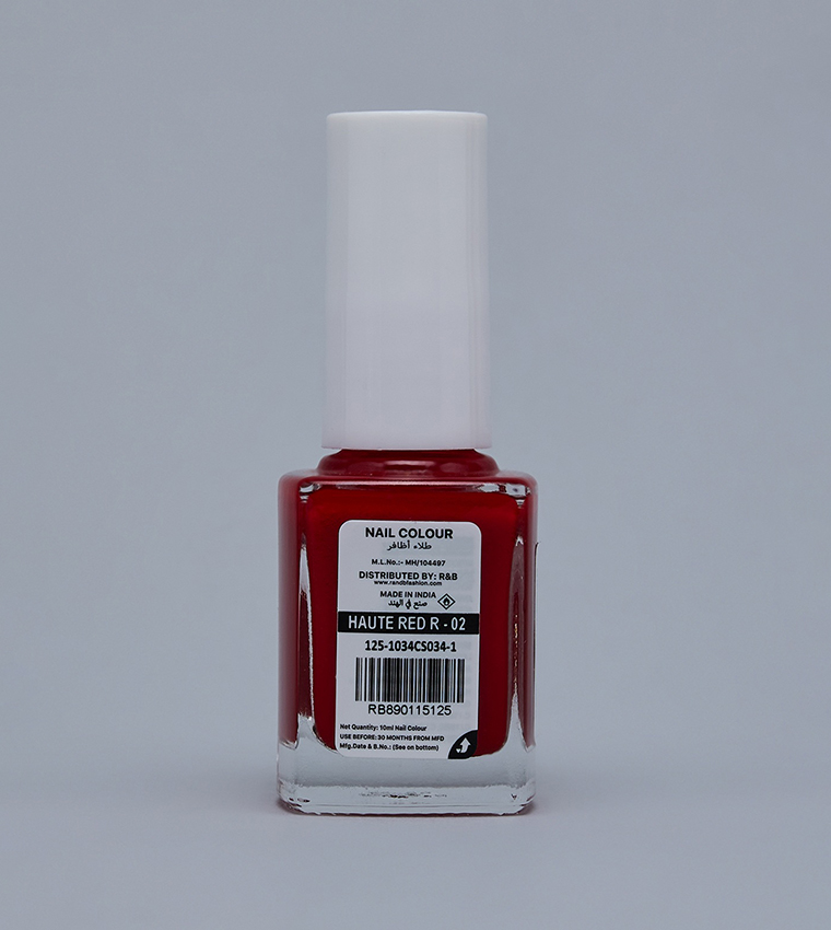 Red RB-208 Nail Polish, 10ml