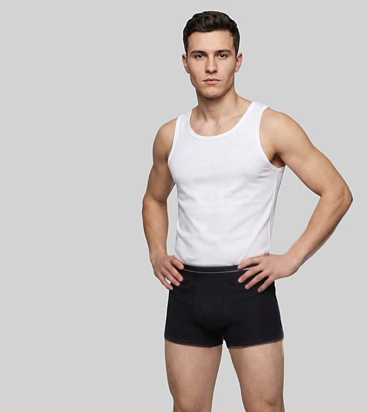 R&B  Trunks & Briefs - BLACK Trunks & Briefs