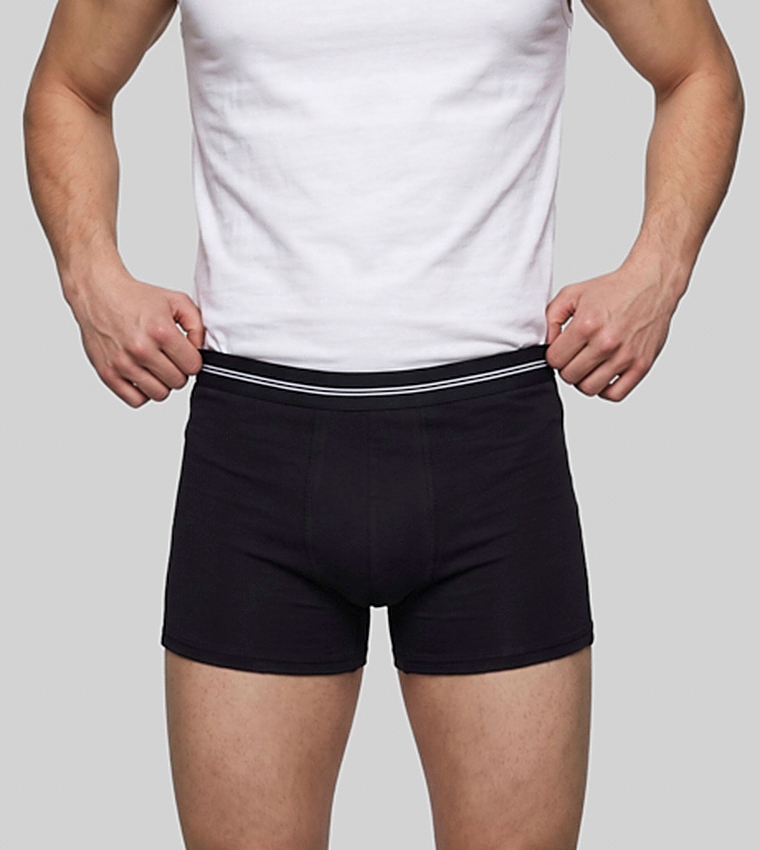 R&B  Trunks & Briefs - BLACK Trunks & Briefs