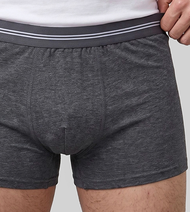 R&B  Trunks & Briefs - Grey Trunks & Briefs