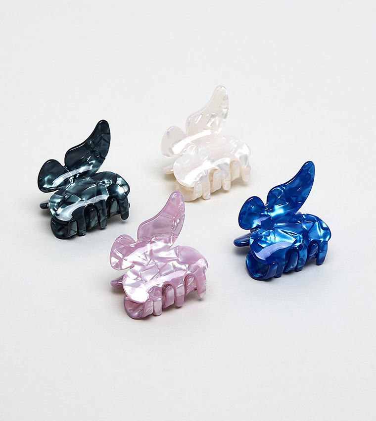 4 Piece Claw Clips