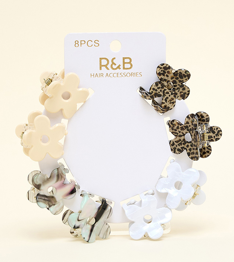8 Piece Mini Claw Clips