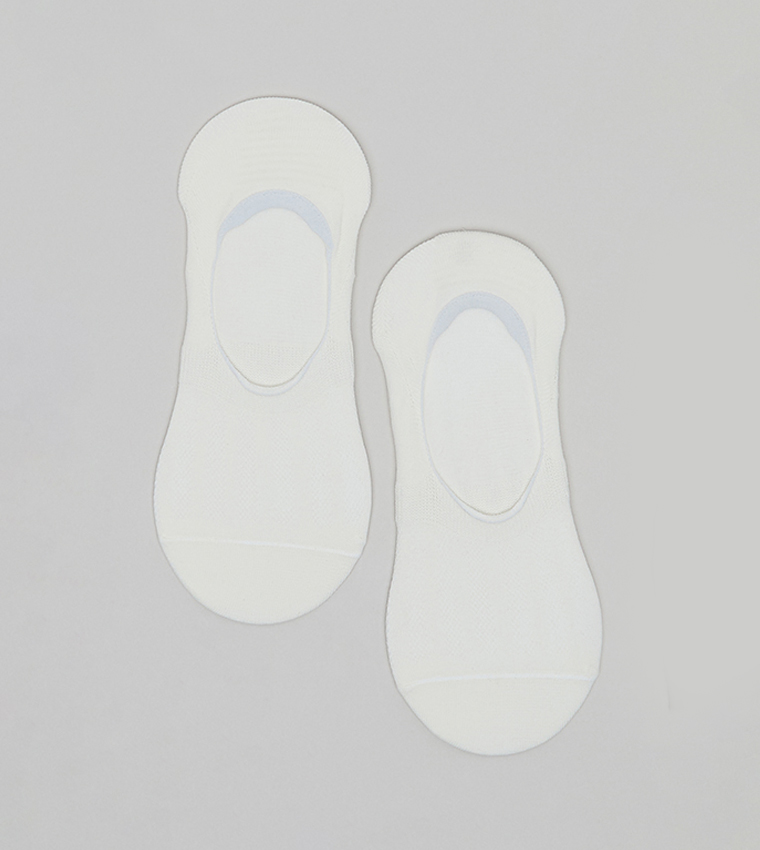 3 Pack Solid No-Show Socks