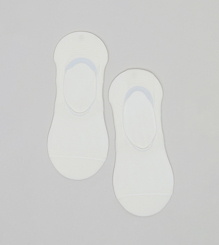 3 Pack Solid No-Show Socks