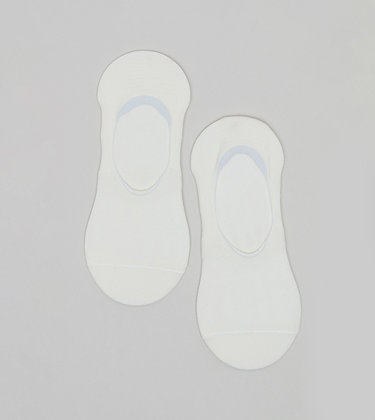 3 Pack Solid No-Show Socks