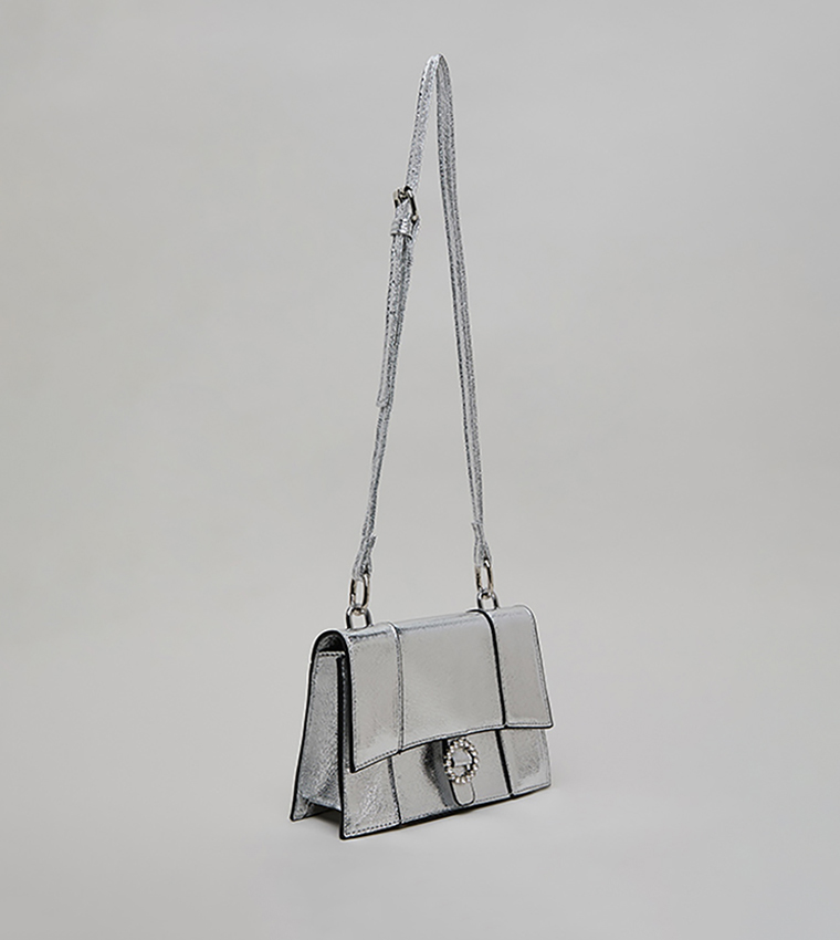 Metallic Crossbody Bag
