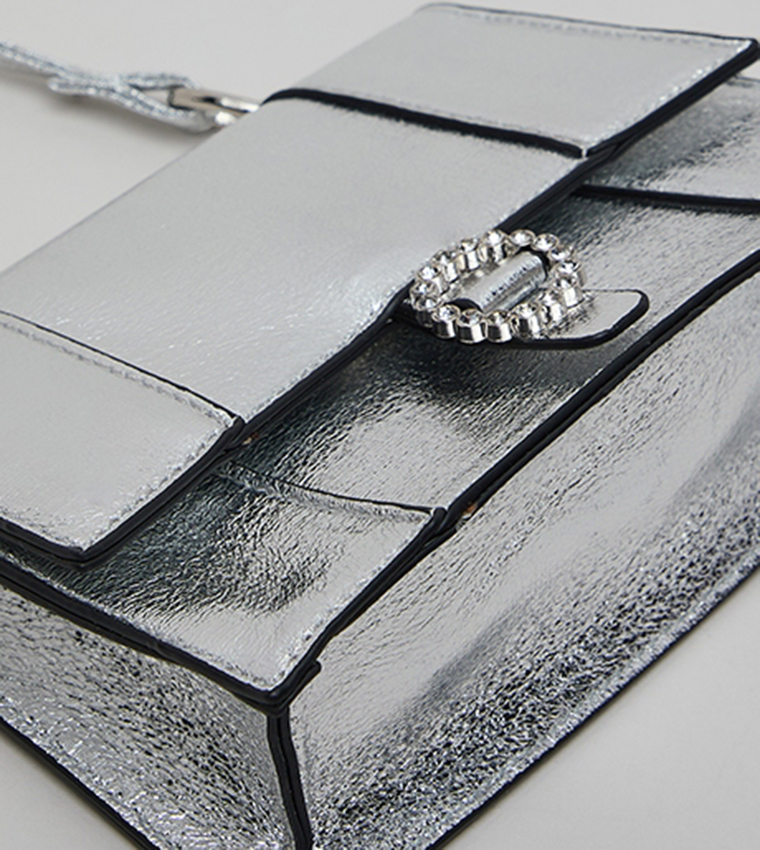 Metallic Crossbody Bag