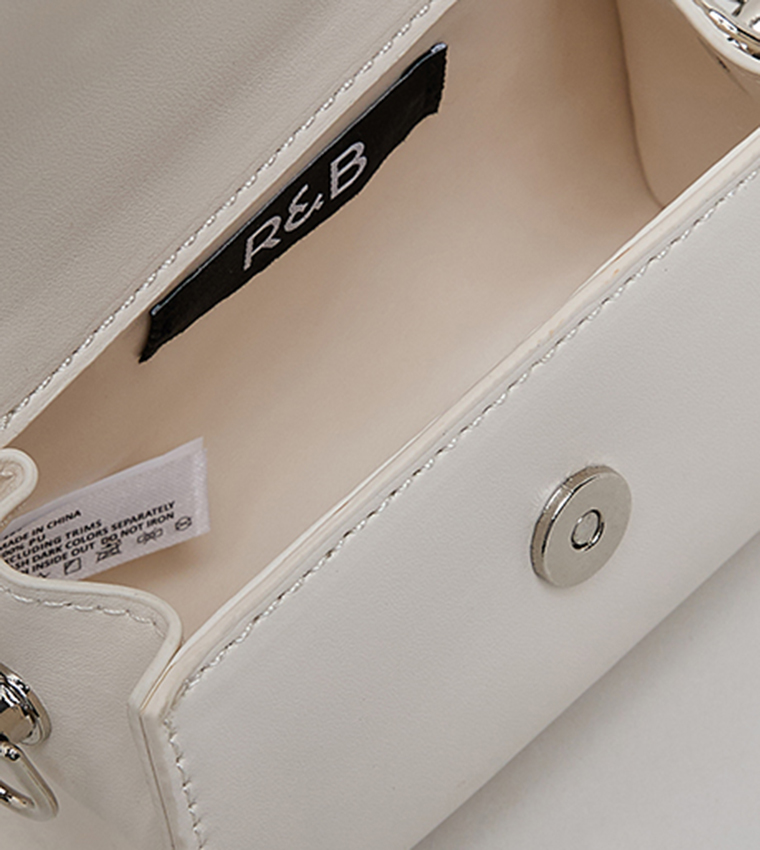 Embellished Top Handle Bag