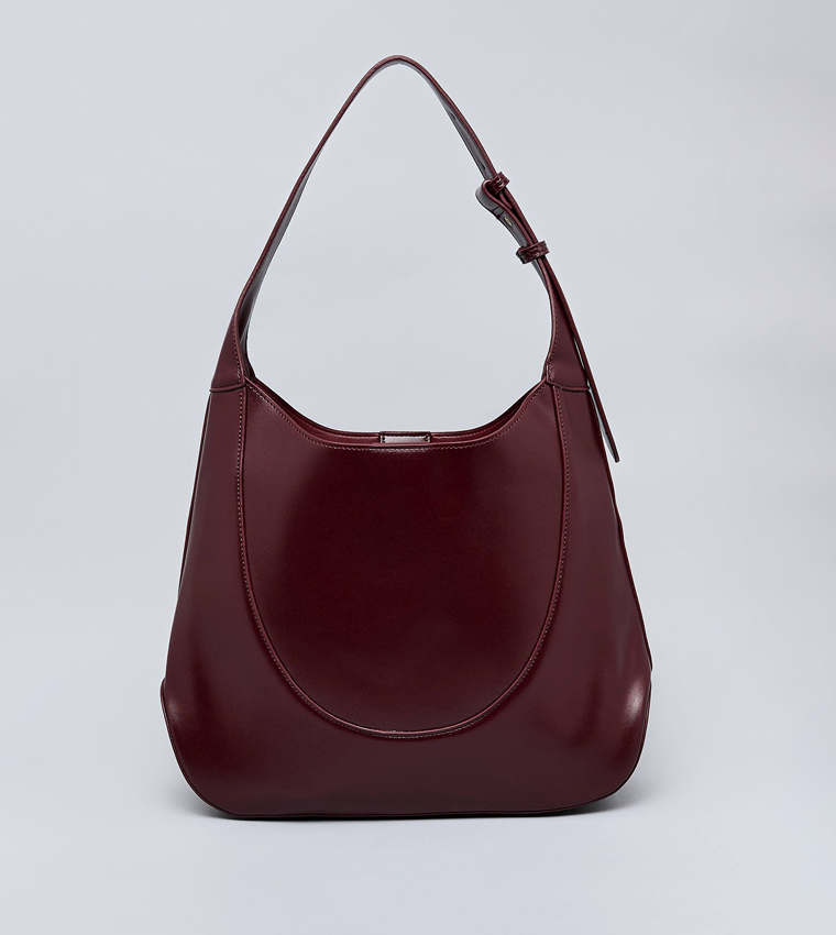 Solid Shoulder Bag