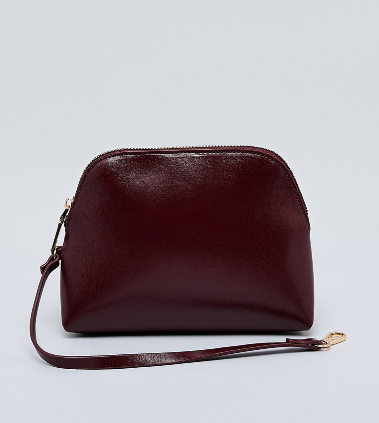 Solid Shoulder Bag