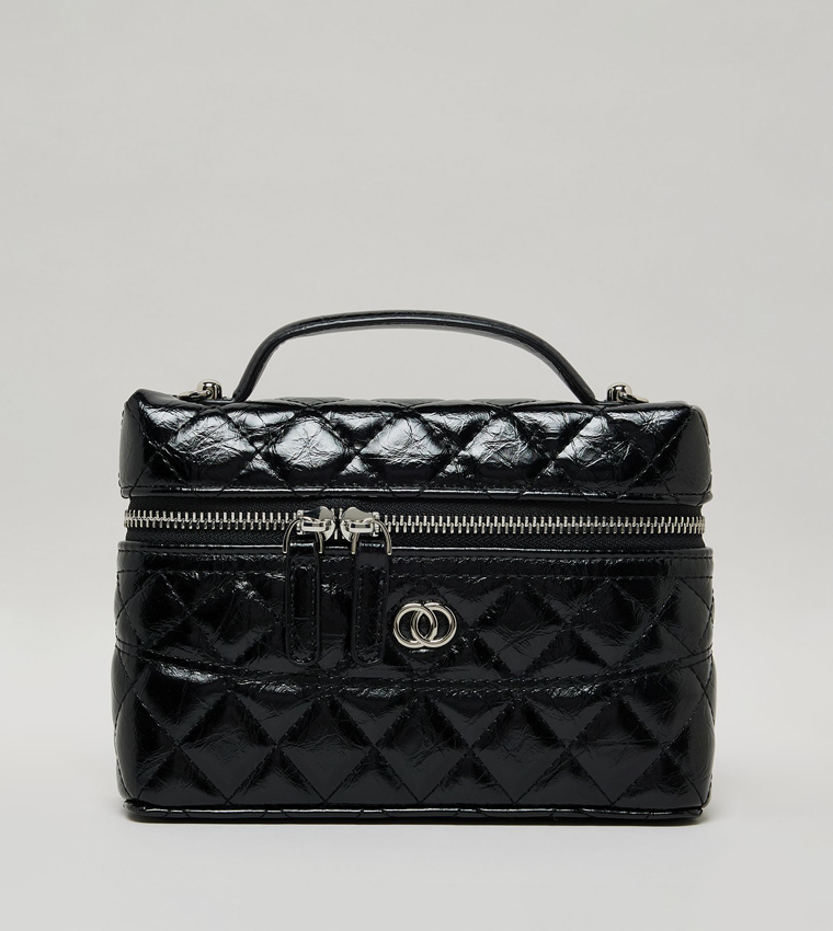 Quilted Vanity Crossbody Bag