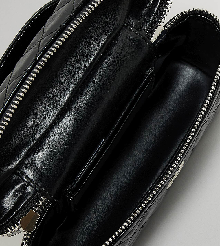 Quilted Vanity Crossbody Bag