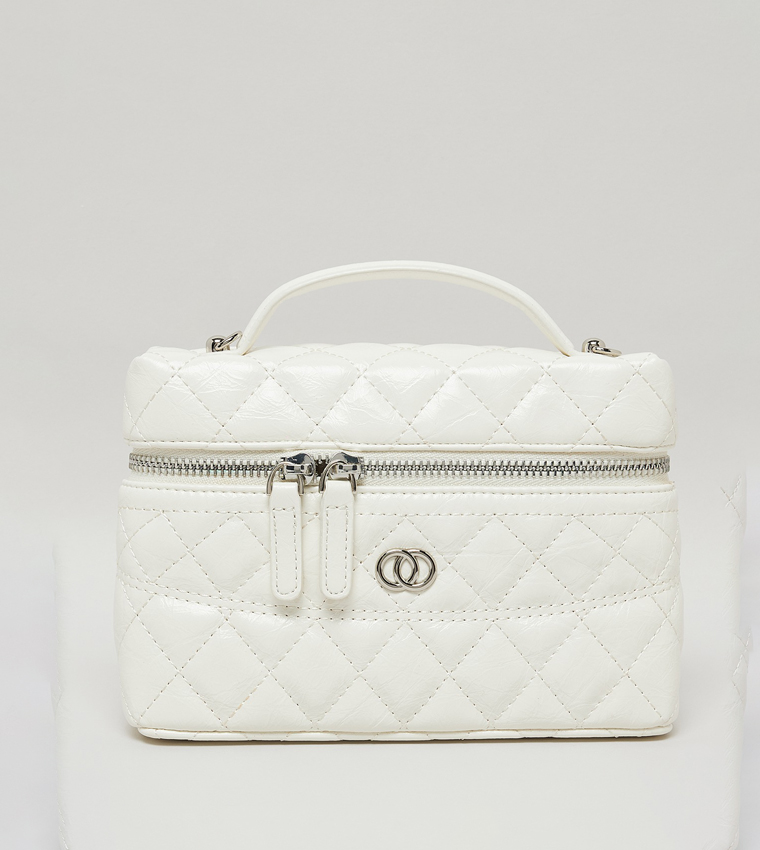 Quilted Vanity Crossbody Bag