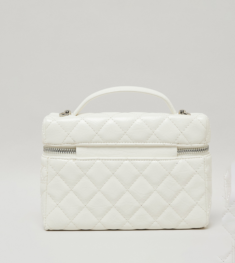 Quilted Vanity Crossbody Bag