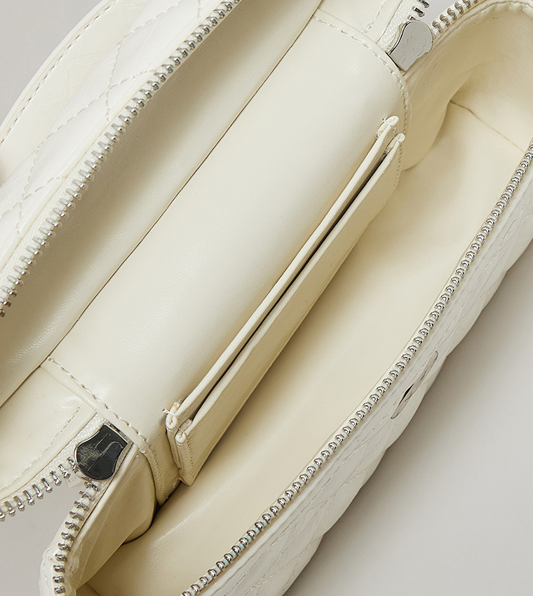 Quilted Vanity Crossbody Bag