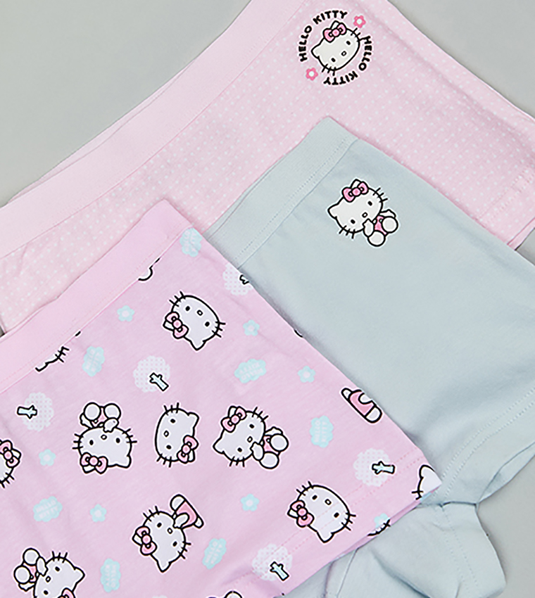 بويشورت بطبعة هالو كيتي - 3 قطع