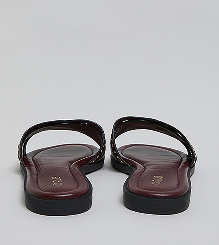Studded Flat Sandals