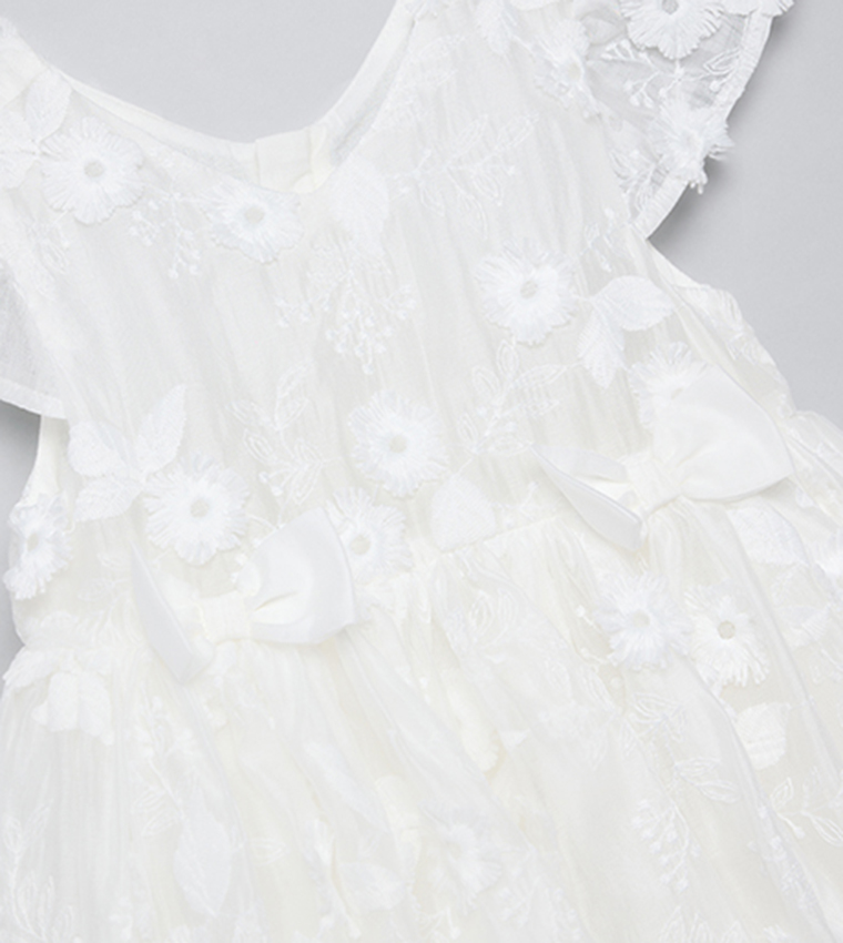 Embroidered Dress with Bloomers